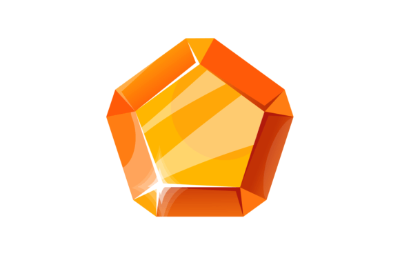 Download Cave Jewelry Gem. Orange Amber, Glare Cu - Orange Collection