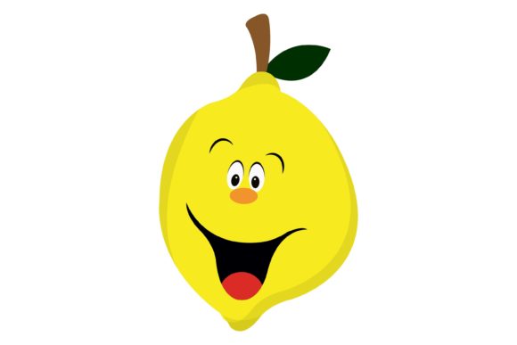 Download Kawaii Lemon Fruit Illustration - Fruit illustration Collection