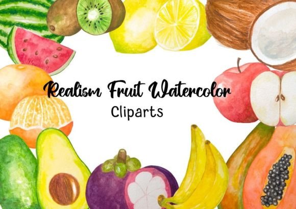 Download Watercolor Fruit Illustration Clipart - Fruit illustration Collection