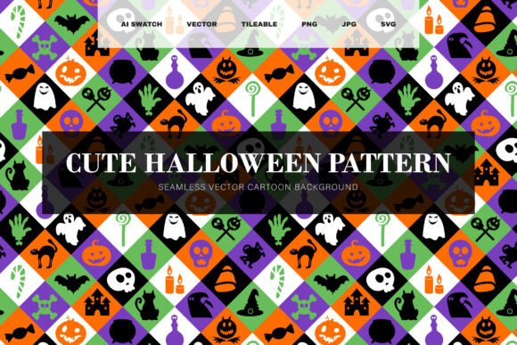 Download Halloween Seamless Pattern - Premium Bundle