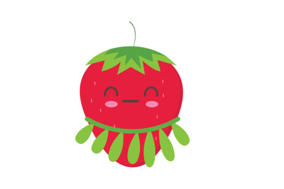 Download Cute Kawai Fruit Illustration - Fruit illustration Collection